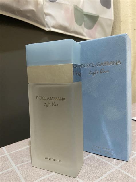 authentic dolce and gabbana light blue vs fake|d&g light blue women review.